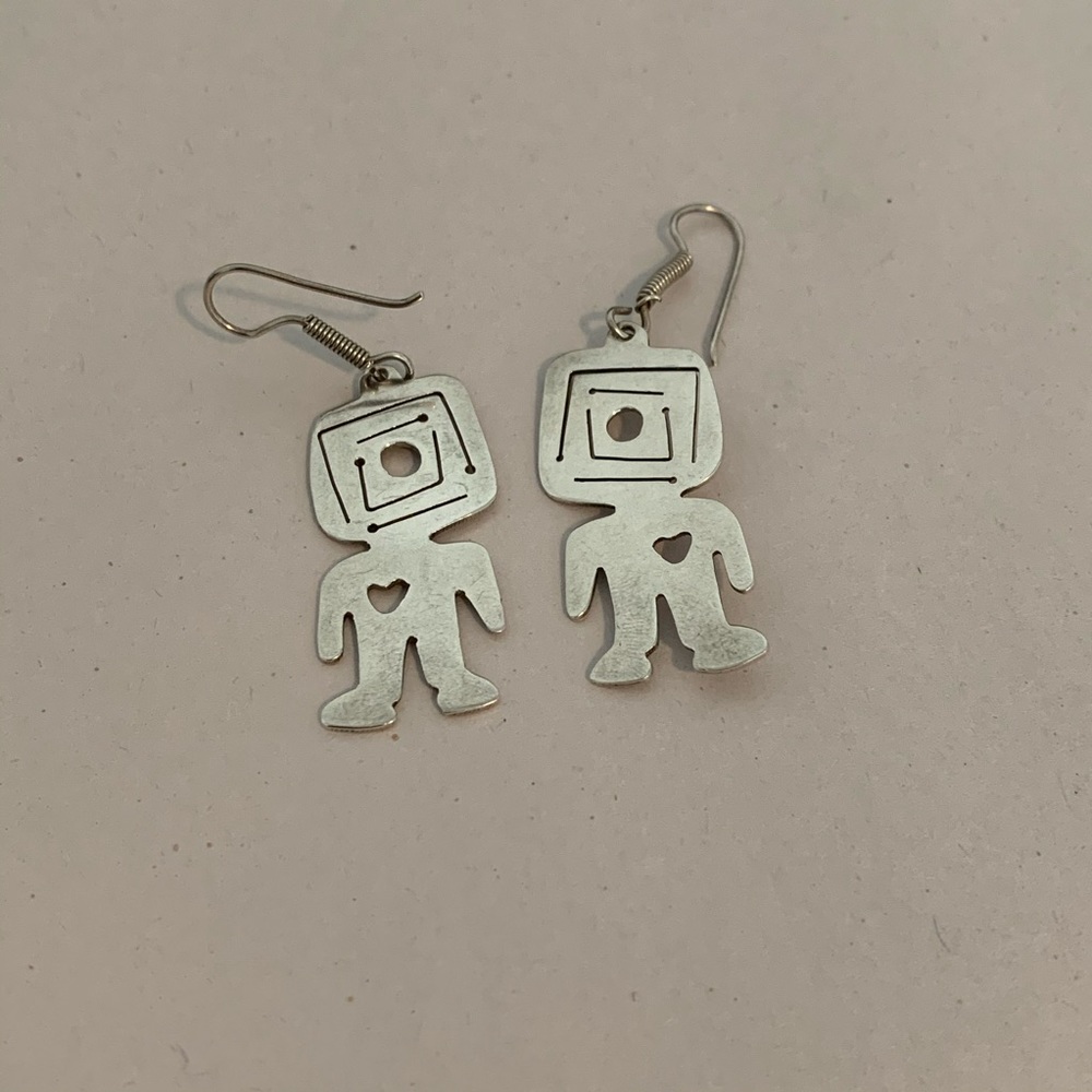 Taxco Sterling Silver Earrings